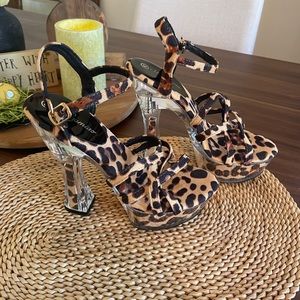 Leopard Print Heels